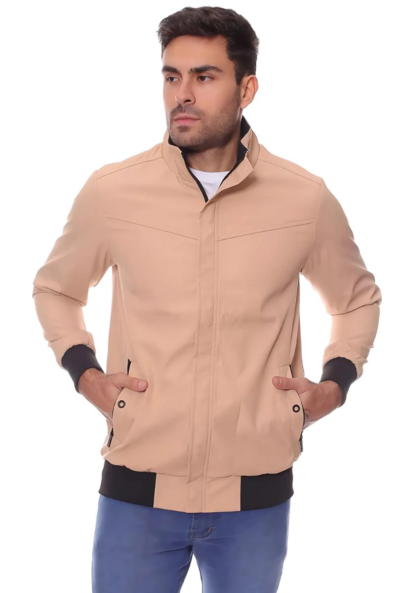 Jaqueta Crocker Masculina Areia Escura