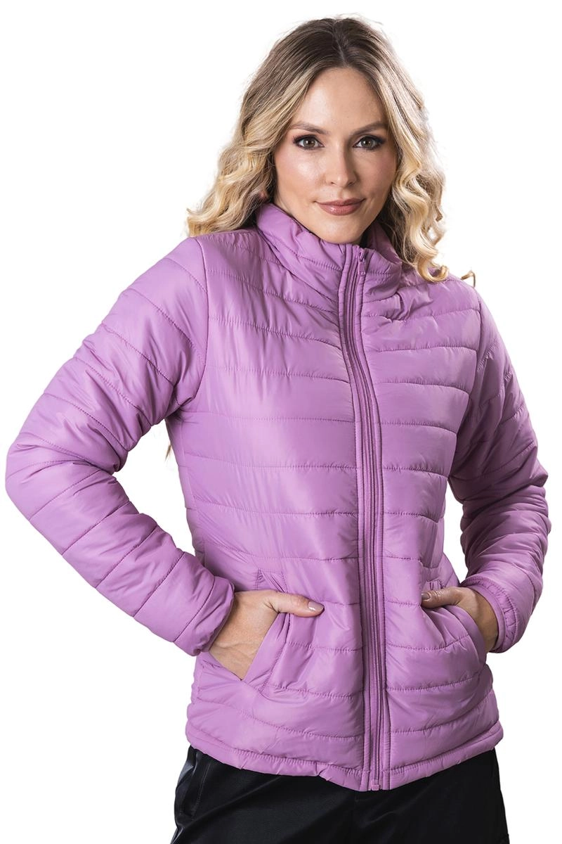 Jaqueta Crocker Nylon Feminina Lilás Escuro