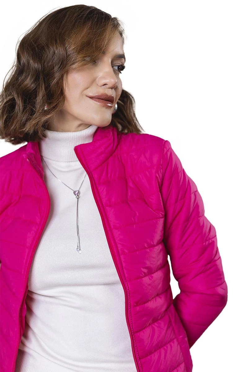 Jaqueta Crocker Nylon Feminina Rosa