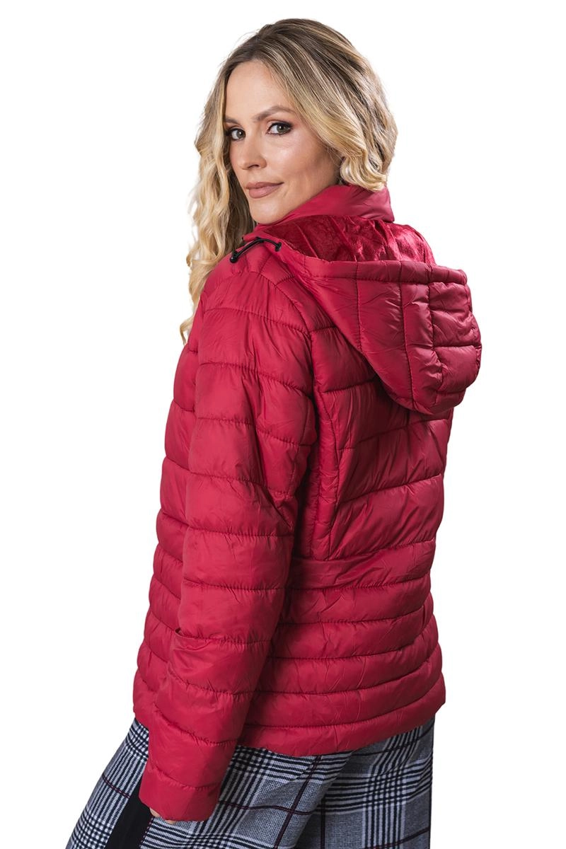 Jaqueta Crocker Nylon Feminina Vermelha