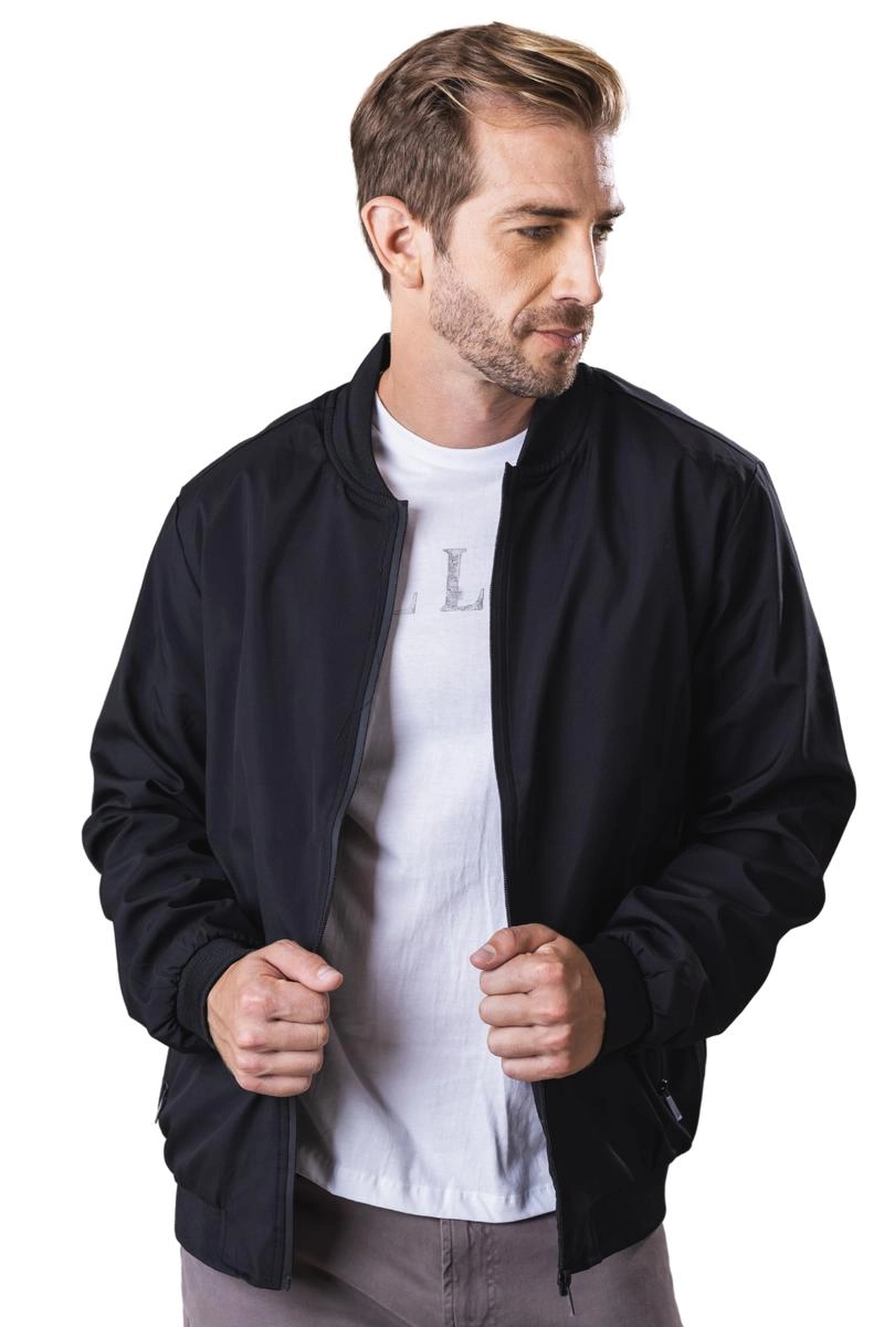Jaqueta Crocker Nylon Masculina Preta
