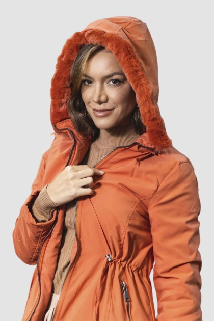 Jaqueta Crocker Parka Feminina Terracota Produto Jaqueta Crocker Parka Feminina Terracota