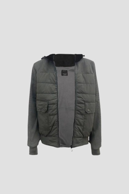 Produto - Jaqueta Dixie de Moletom Nylon Masculina 