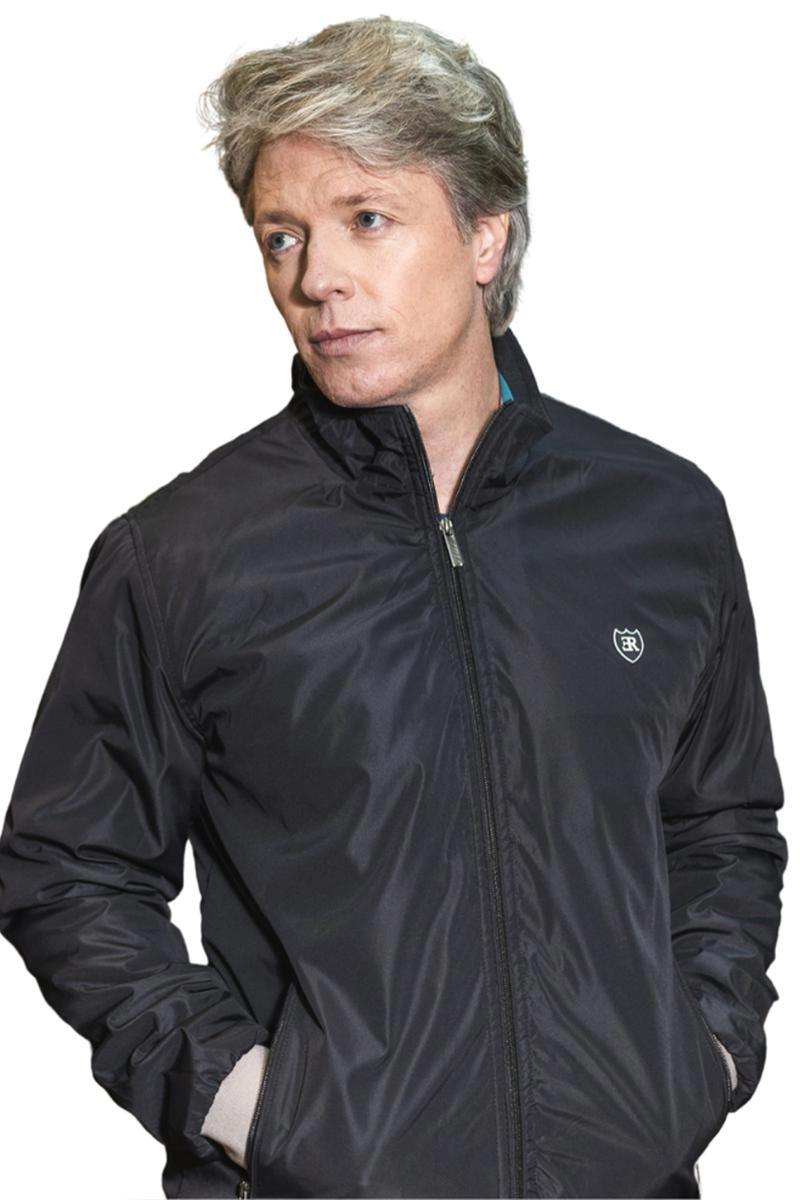 Jaqueta Enrico Rossi De Nylon Masculina Preta