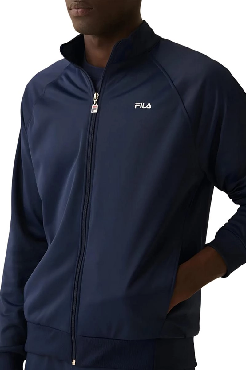 Jaqueta Fila Helanca Masculina Marinho