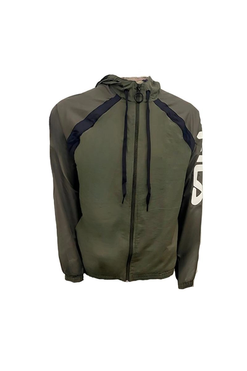 Jaqueta Fila Quebra vento Masculina Verde