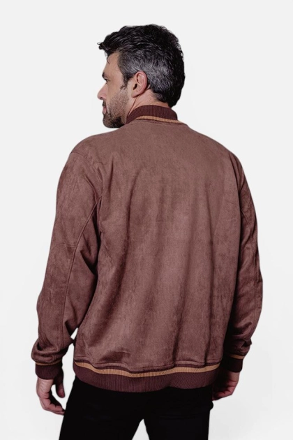 Jaqueta Masculina Bomber Suede Pitt Produto Jaqueta Masculina Bomber Suede Pitt