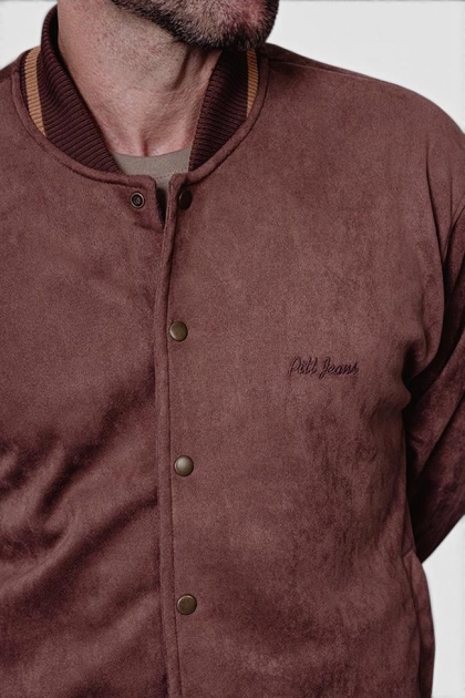 Jaqueta Masculina Bomber Suede Pitt Produto Jaqueta Masculina Bomber Suede Pitt
