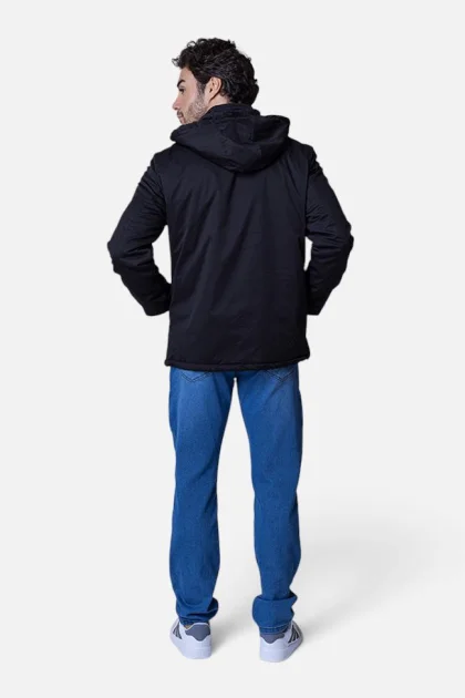 Jaqueta Masculina Broken Rules Peluciada Preta Produto Jaqueta Masculina Broken Rules Peluciada Preta