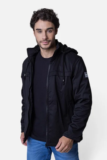 Jaqueta Masculina Broken Rules Peluciada Preta Produto Jaqueta Masculina Broken Rules Peluciada Preta