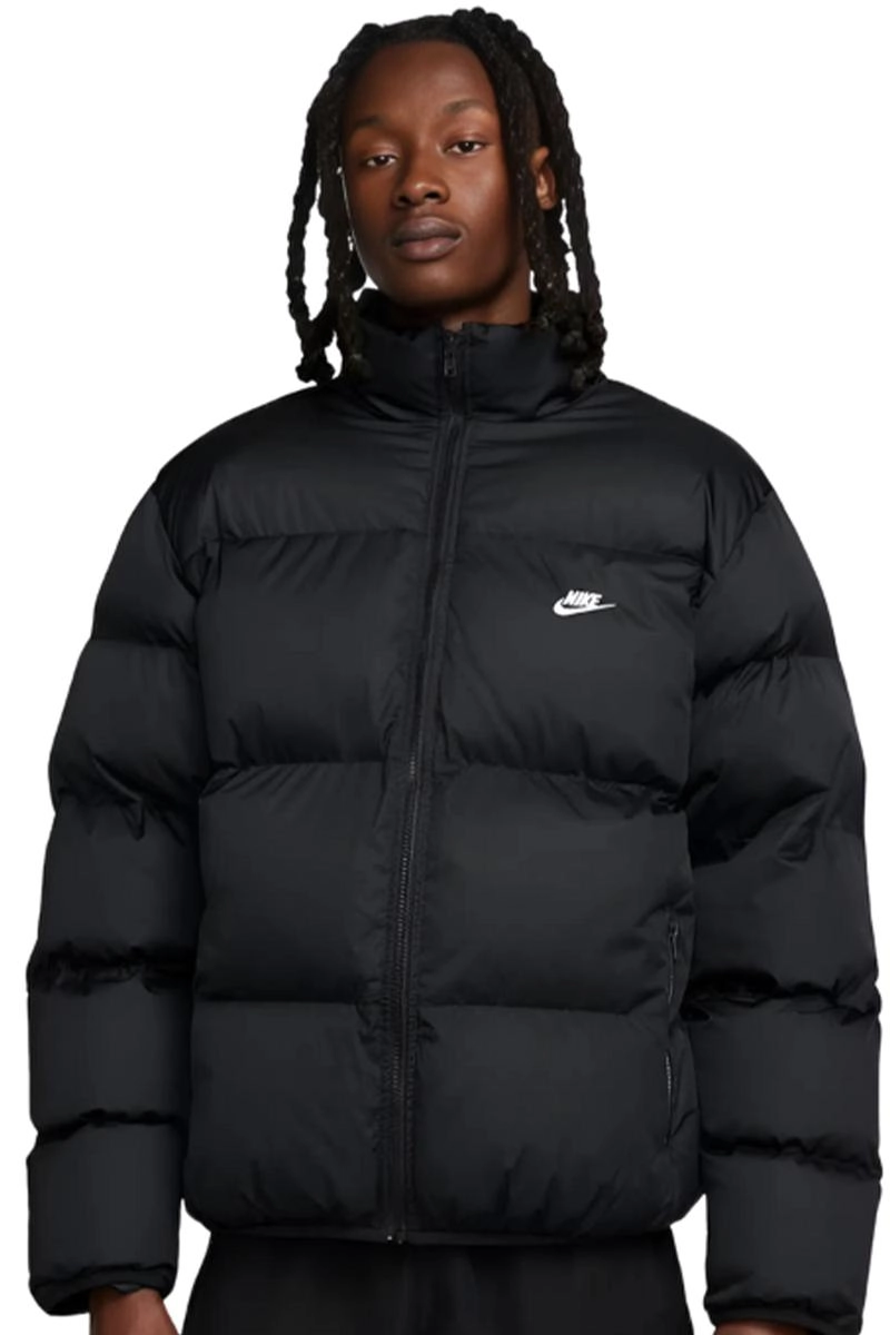 Jaqueta Nike Nylon Puffer Masculina Preta