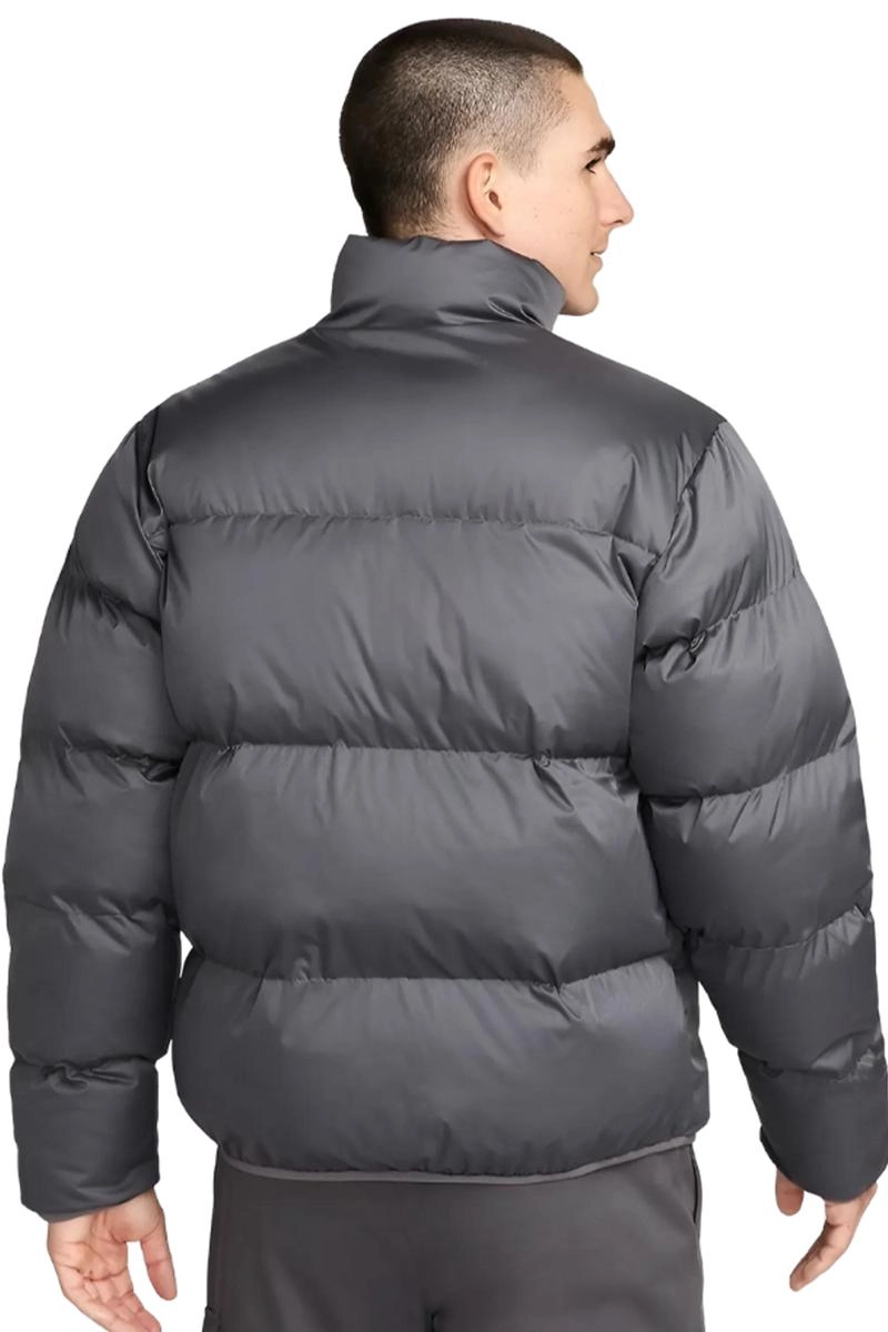 Jaqueta Nike Puffer De Nylon Masculina Cinza