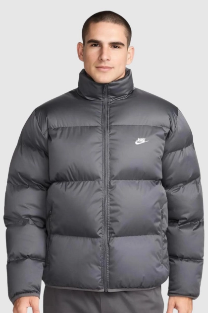 Produto - Jaqueta Nike Puffer De Nylon Masculina Cinza