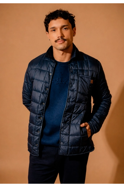 Jaqueta Nylon com Flanel John Sailor Produto Jaqueta Nylon com Flanel John Sailor