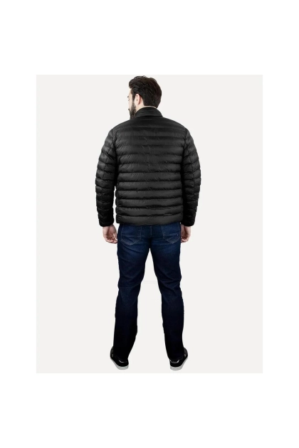 Jaqueta Tommy Hilfiger Core Packable Recycled Preto Produto Jaqueta Tommy Hilfiger Core Packable Recycled Preto