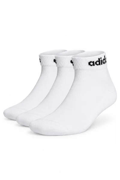 KIT ADIDAS 3 MEIAS UNIS Cano Curto Unisex Produto KIT ADIDAS 3 MEIAS UNIS Cano Curto Unisex
