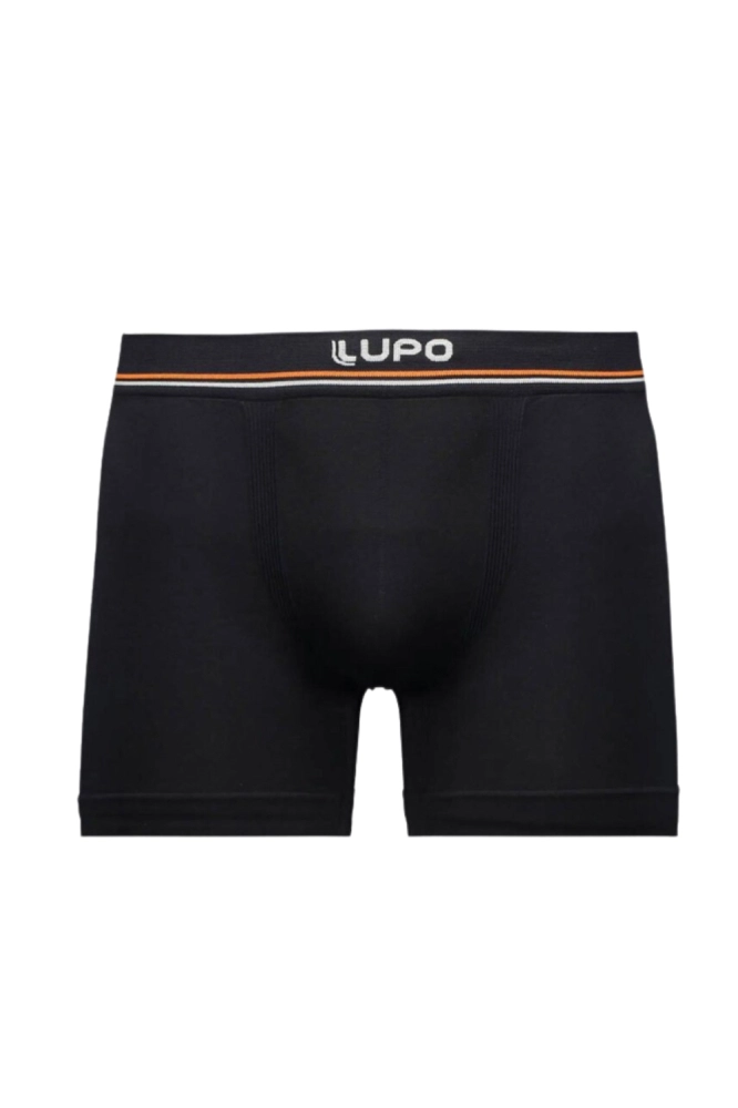 Kit com 2 Cuecas Lupo Microfibra Box Masculina  Preto e Marinho