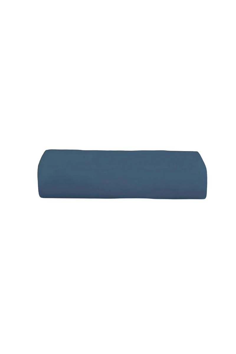 Lençol Casal Altenburg Toque Acetinado Azul Provencal  1,38 m x 1,88 m