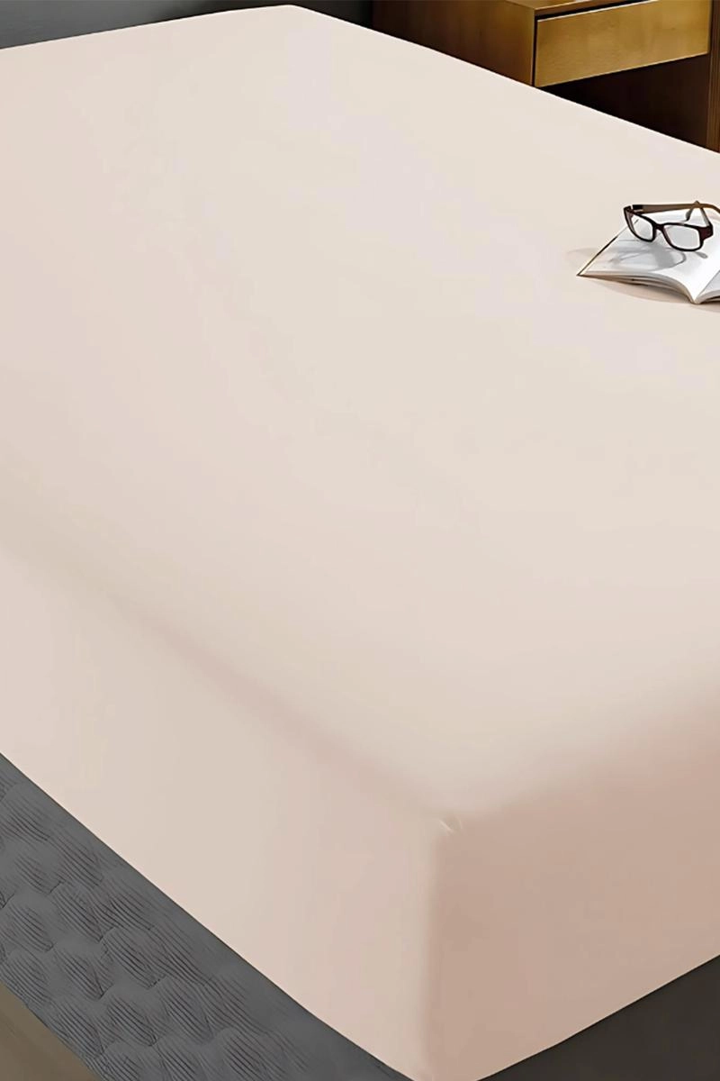 Lençol Casal Altenburg Toque Acetinado Bege 1,38 m x 1,88 m