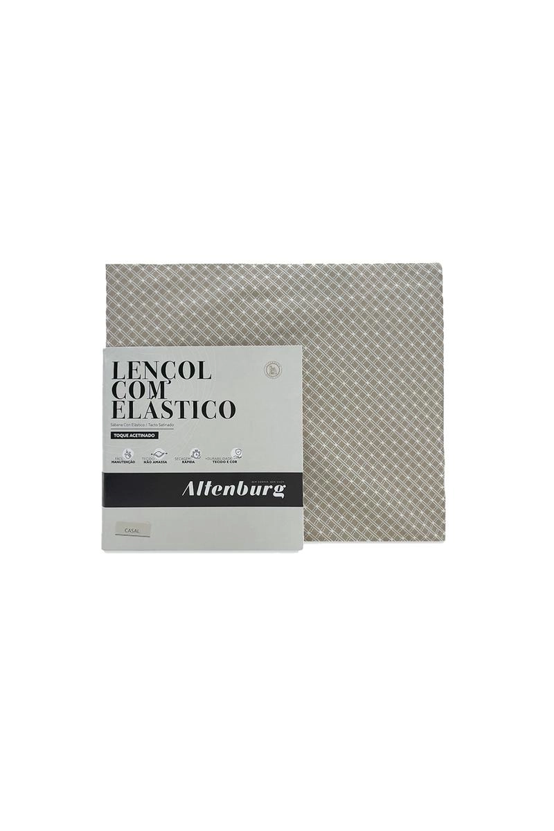 Lençol Casal Altenburg Toque Acetinado  Slim Dune  1,38 m x 1,88 m