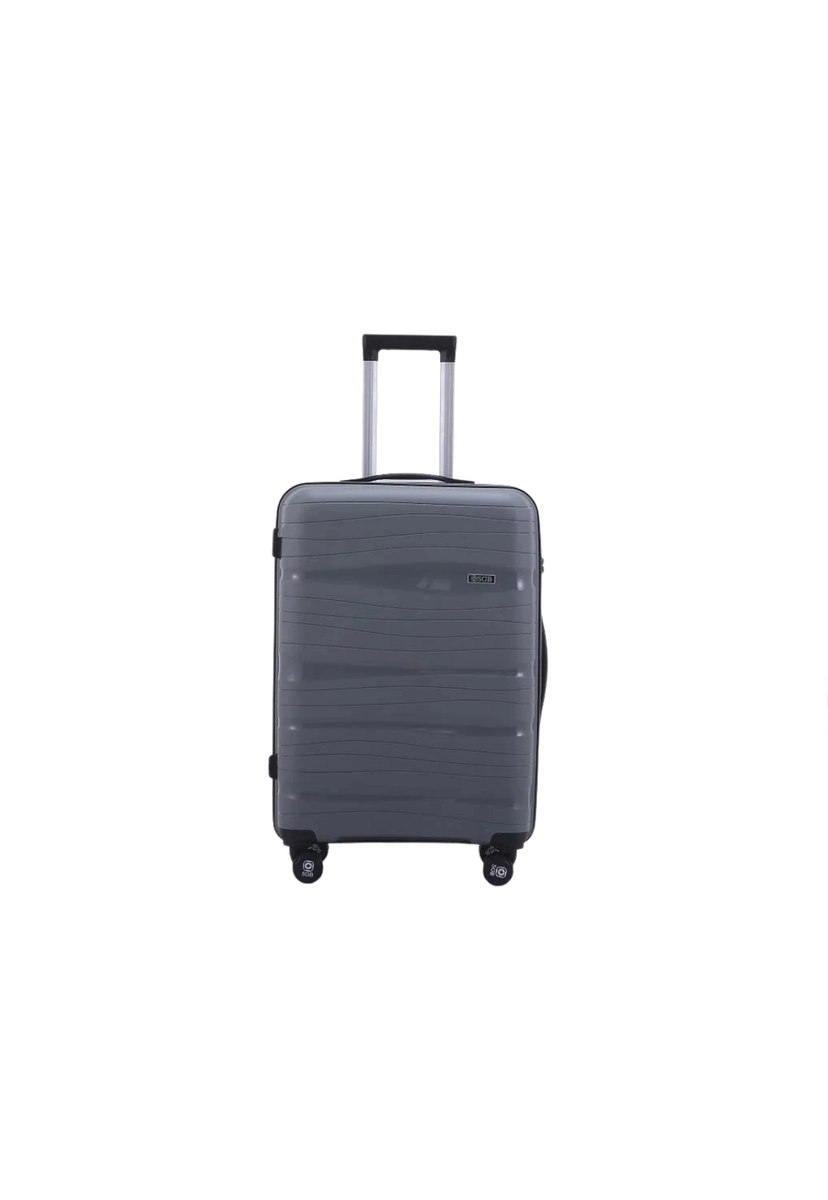 Mala Crocker De Viagem Abs Cinza
