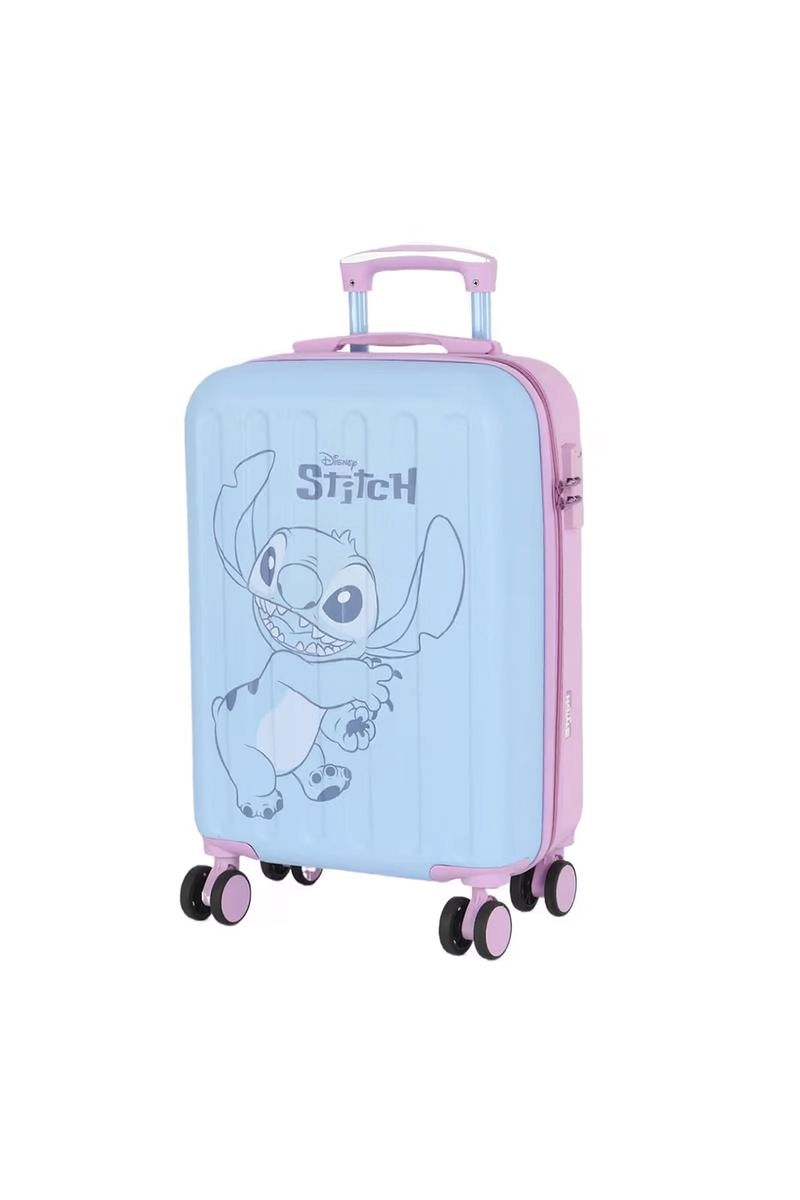 Mala Luxcel Stitch 4 Rodas 360 Graus Infantil