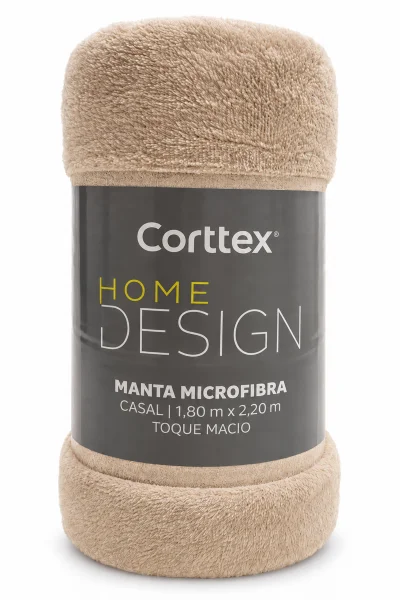Produto Manta Casal Micro Fibra Lisa Cortex