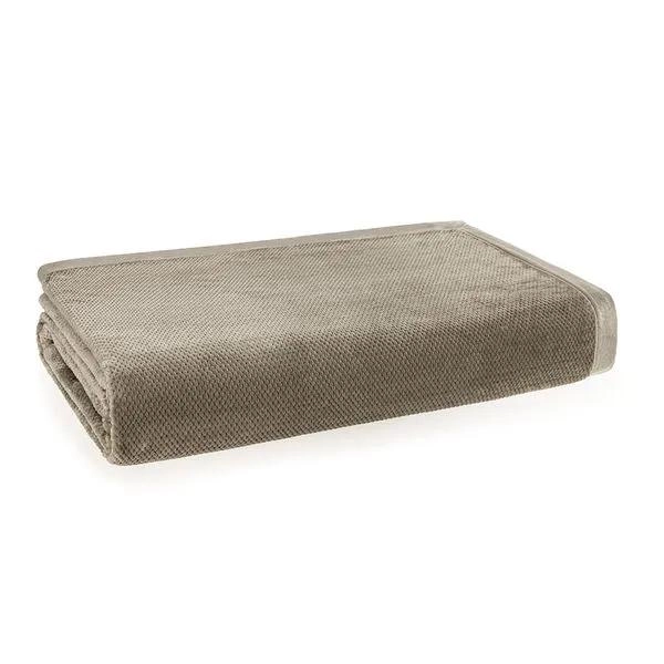 Manta Karsten Prades Queen Taupe 2,40m x 2,30m