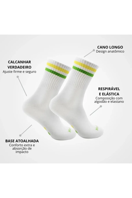 Meia Unissex Sport Copa cano alto Hoahi Produto Meia Unissex Sport Copa cano alto Hoahi