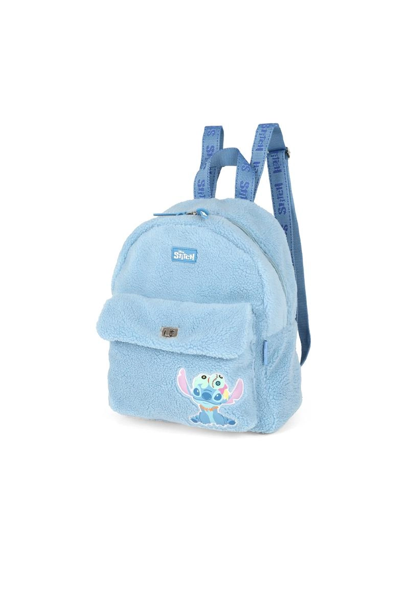 Mochila Luxcel Stitch Feminina Infantil Azul