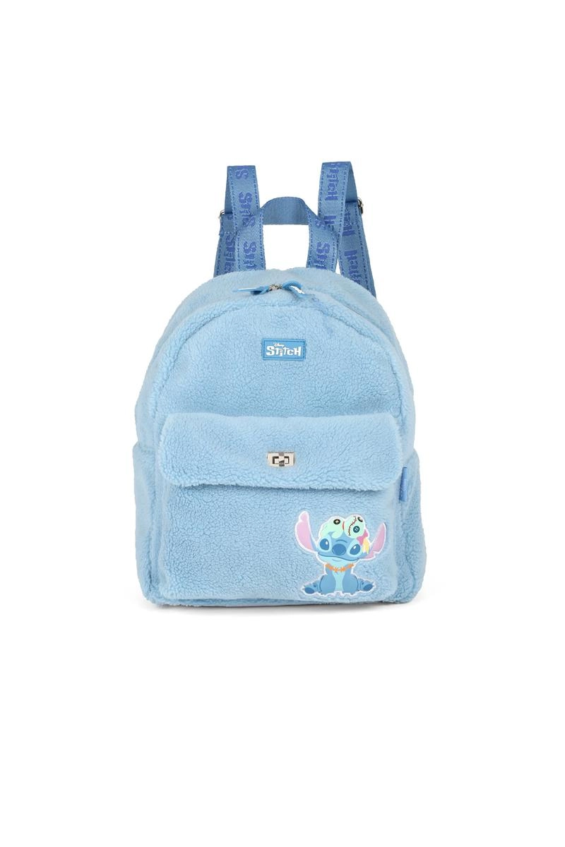 Mochila Luxcel Stitch Feminina Infantil Azul