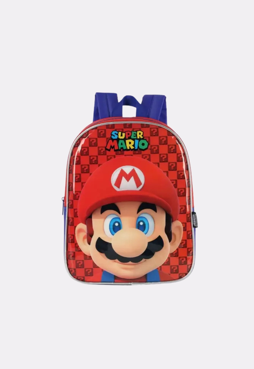 Produto - Mochila Luxcel Super Mario Infantil Vermelha