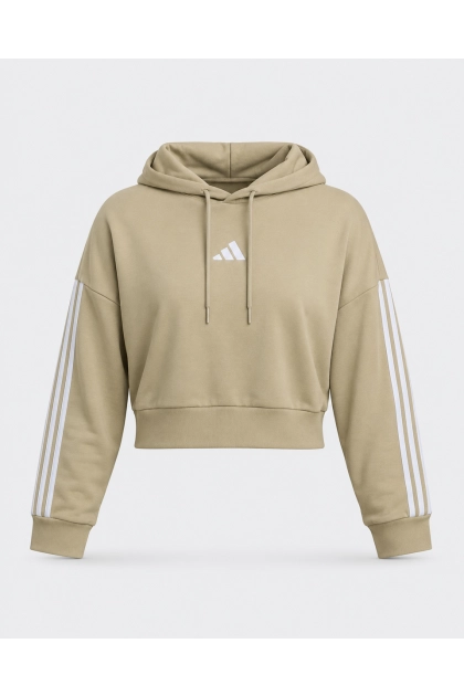 Moletom Capuz Cropped Essentials Adidas Produto Moletom Capuz Cropped Essentials Adidas