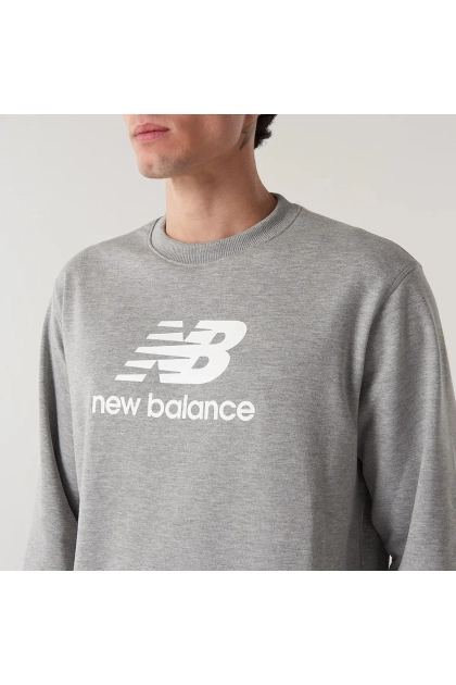 Moletom New Balance Essentials Basic Masculino Mescla Produto Moletom New Balance Essentials Basic Masculino Mescla