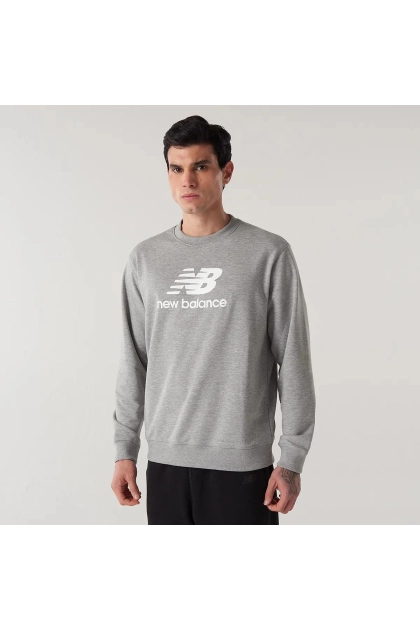 Moletom New Balance Essentials Basic Masculino Mescla Produto Moletom New Balance Essentials Basic Masculino Mescla