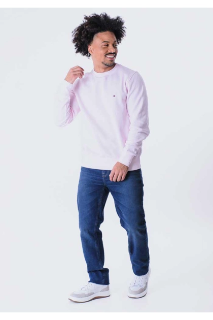 Produto Moletom Masculino Careca Tommy Hilfiger Light Pink