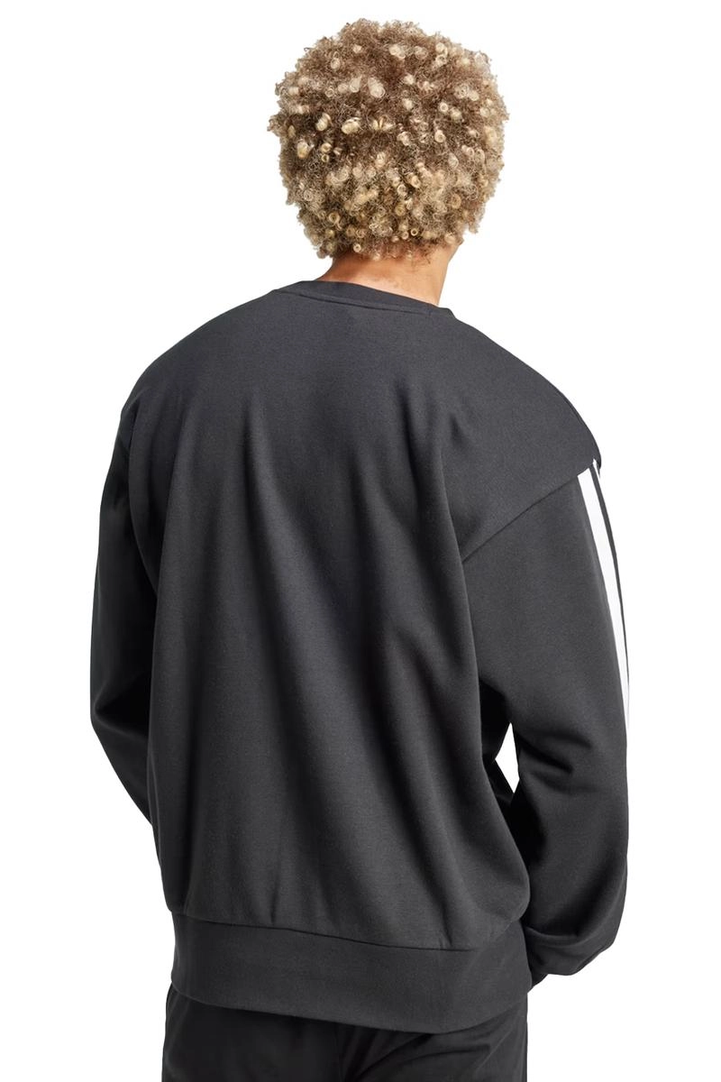 Moletom Adidas 3 Stripes Masculino Preto