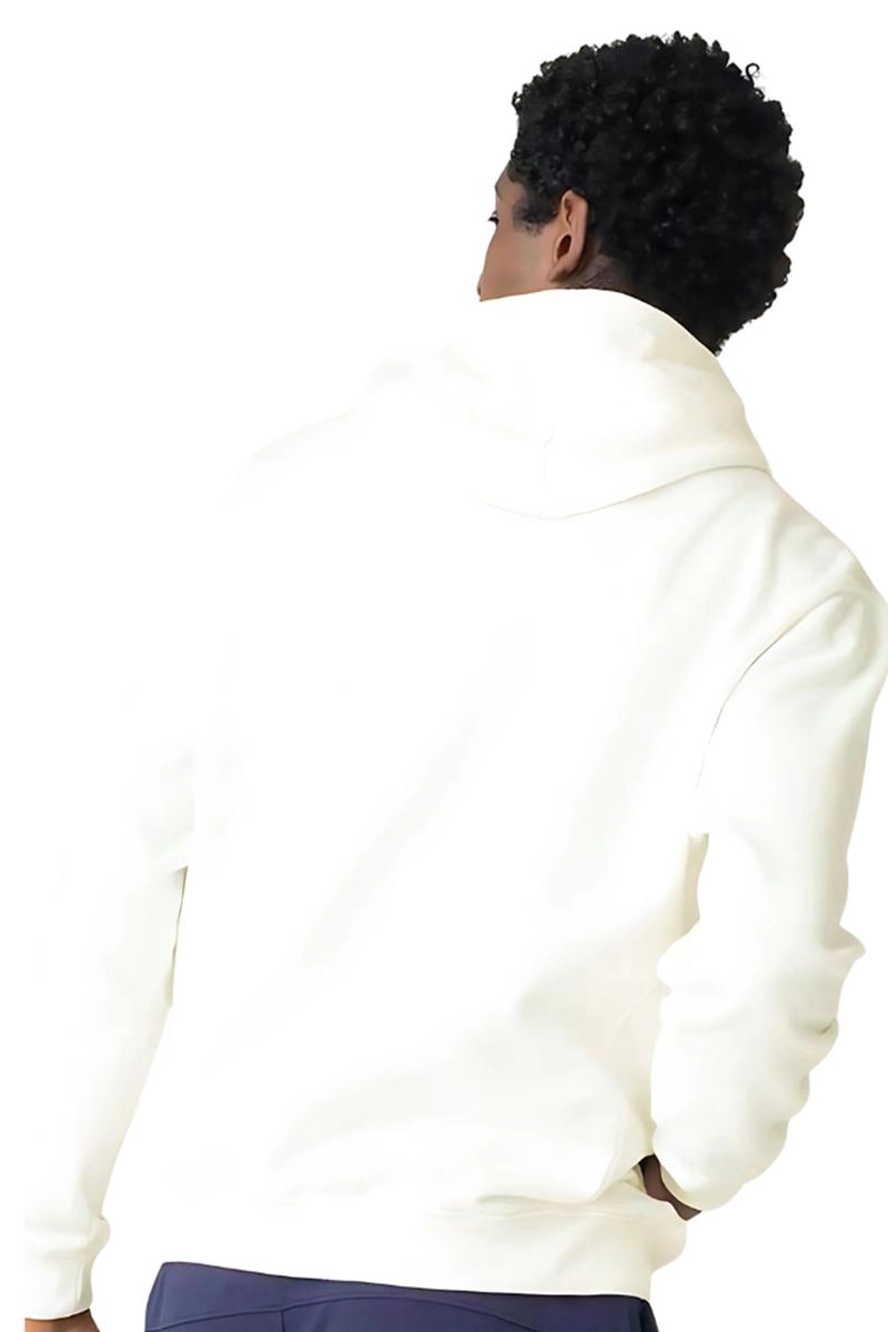 Moletom Fila Basic Essentials Capuz Masculino Off White