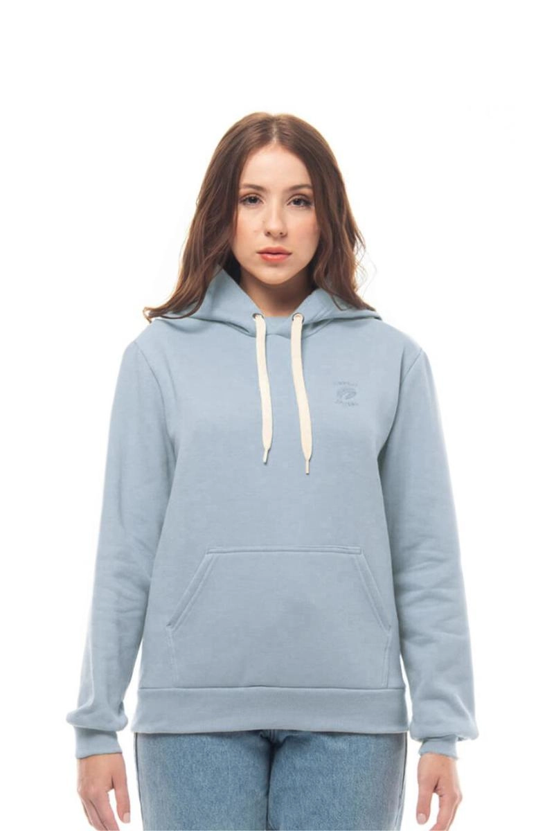 Moletom Freesurf Canguru Logo Feminino