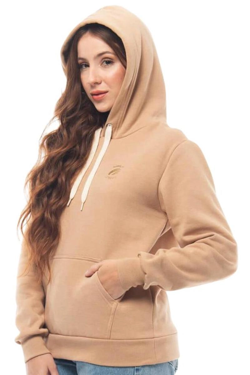 Moletom Freesurf Canguru Logo Feminino