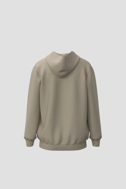 Moletom Freesurf Canguru Zíper Capuz Masculino Bege Produto Moletom Freesurf Canguru Zíper Capuz Masculino Bege