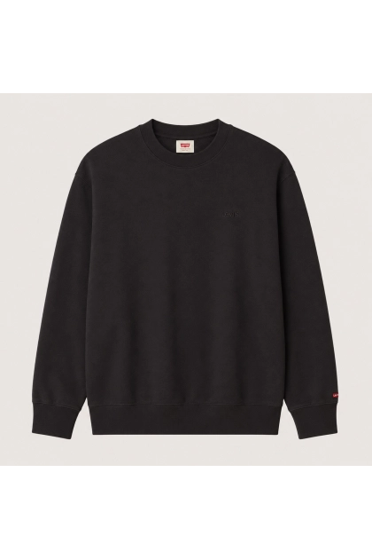 Moletom Levis Authentic Crew Preto Produto Moletom Levis Authentic Crew Preto