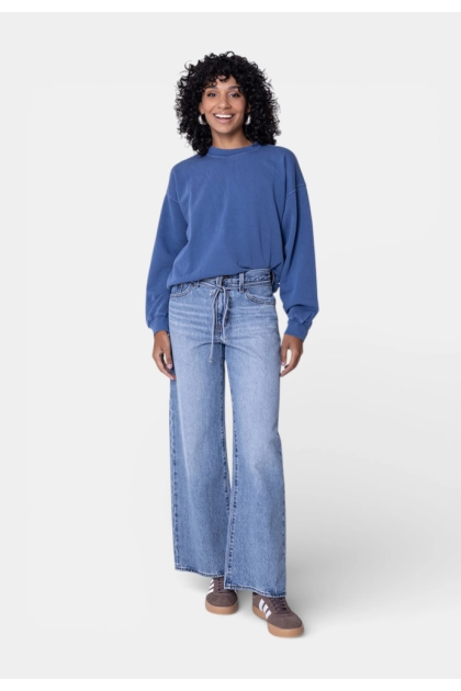 Moletom Levis Careca Boxy Feminino Produto Moletom Levis Careca Boxy Feminino