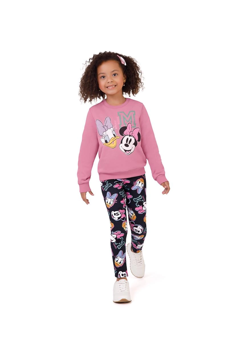 Moletom Malwee Minnie Infantil Feminino