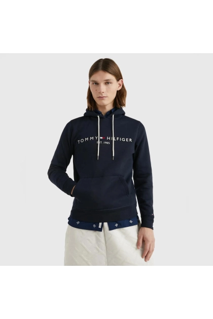 Moletom Masculino Logo Bordado Canguru Tommy Hilfiger Marinho Produto Moletom Masculino Logo Bordado Canguru Tommy Hilfiger Marinho