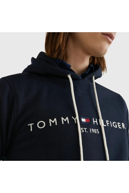 Moletom Masculino Logo Bordado Canguru Tommy Hilfiger Marinho Produto Moletom Masculino Logo Bordado Canguru Tommy Hilfiger Marinho