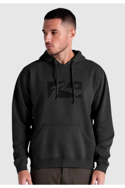 Produto - Moletom Rusty Canguru Masculino Preto