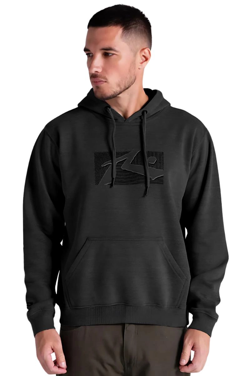 Moletom Rusty Canguru Masculino Preto
