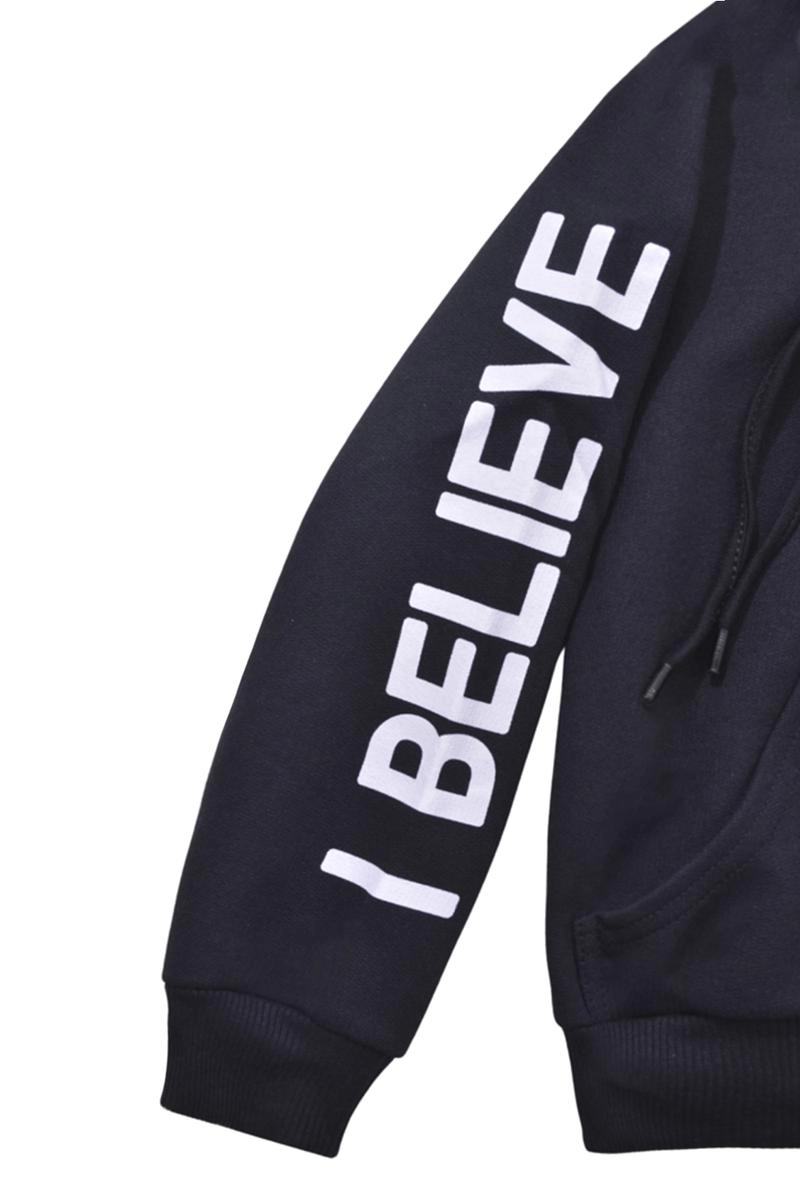 Moletom SBA Canguru Infantil Masculino Preto Produto Moletom SBA Canguru Infantil Masculino Preto