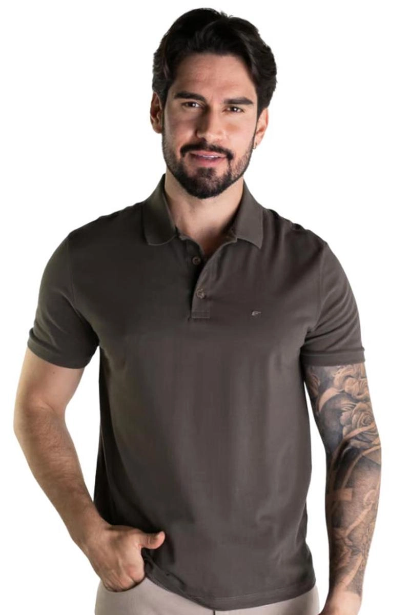 Polo Ellus Manga Curta Masculina